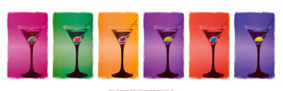 Pop Art Martini by Anthony Matos Pricing Limited Edition Print image