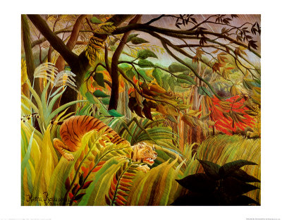 Surprised! Storm In The Forest by Henri Rousseau Pricing Limited Edition Print image