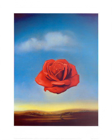 Rose Medidative, C.1958 by Salvador Dali Pricing Limited Edition Print image