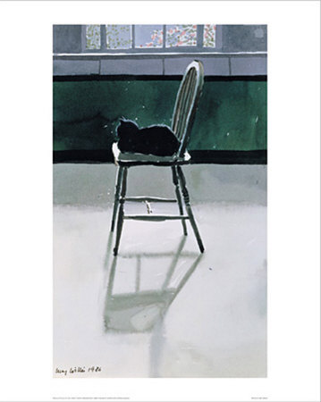 Cat On A Chair by Tilly Willis Pricing Limited Edition Print image
