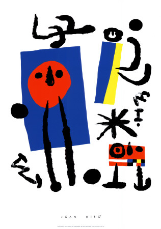 Famille D'oiseleurs, C.1955 by Joan Miró Pricing Limited Edition Print image