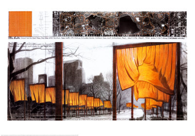 The Gates, Project For Central Park, New York City by Christo Pricing Limited Edition Print image