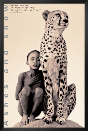 Child With Cheetah, Santa Monica by Gregory Colbert Pricing Limited Edition Print image