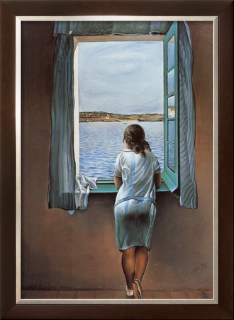 Person At The Window by Salvador Dalí Pricing Limited Edition Print image