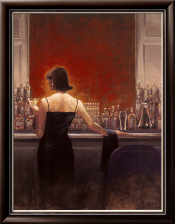 Evening Lounge by Brent Lynch Pricing Limited Edition Print image