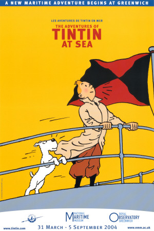 Tintin, Exposition Greenwich by Herge (Georges Remi) Pricing Limited Edition Print image