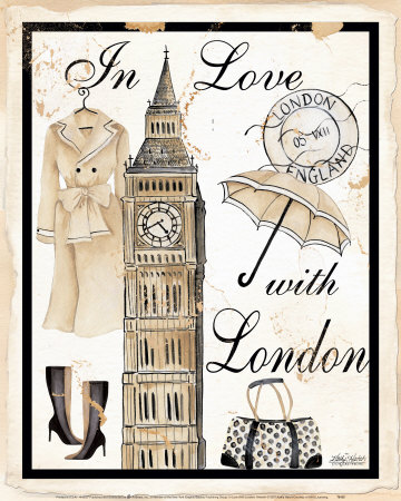 In Love With London by Kathy Hatch Pricing Limited Edition Print image