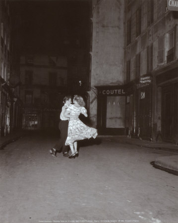 La Derniere Valse Du 14 Juillet, 1949 by Robert Doisneau Pricing Limited Edition Print image