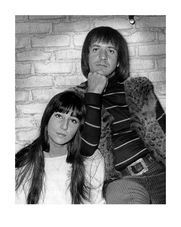 Sonny & Cher by George Shuba Pricing Limited Edition Print image