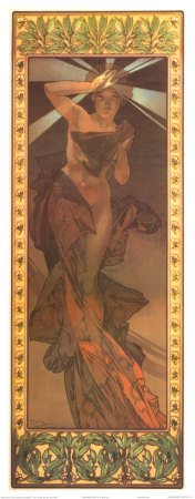 Morning Star by Alphonse Mucha Pricing Limited Edition Print image