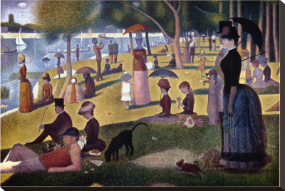 Sunday Afternoon On The Island Of La Grande Jatte, C.1886 by Georges Seurat Pricing Limited Edition Print image