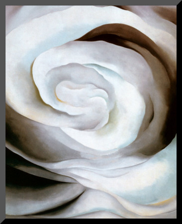 Abstraction White Rose, 1927 by Georgia O'keeffe Pricing Limited Edition Print image