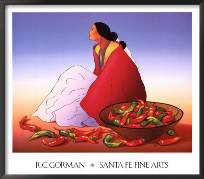 Navajo Chilis by R. C. Gorman Pricing Limited Edition Print image