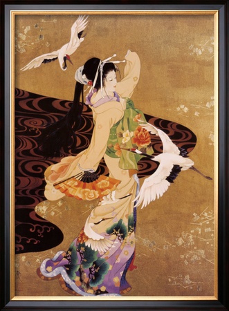 Dance Of Cranes by Haruyo Morita Pricing Limited Edition Print image