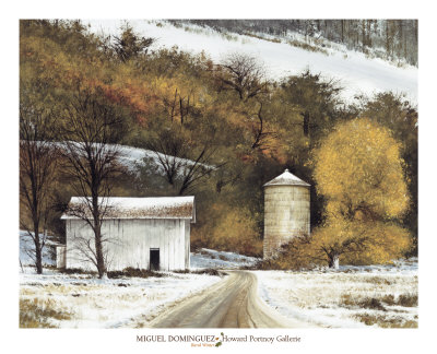 Rural Winter by Miguel Dominguez Pricing Limited Edition Print image