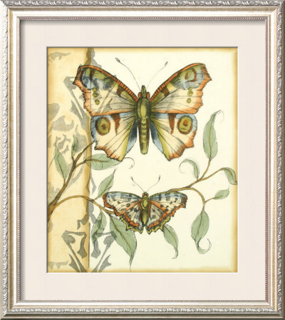 Tandem Butterflies I by Jennifer Goldberger Pricing Limited Edition Print image