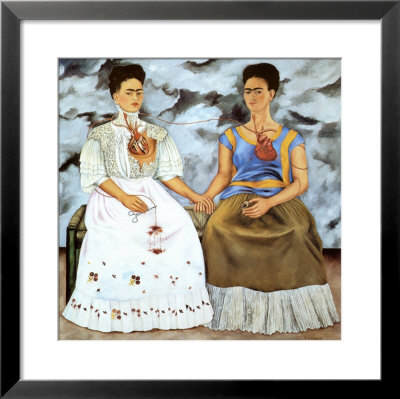 Las Dos Fridas by Frida Kahlo Pricing Limited Edition Print image