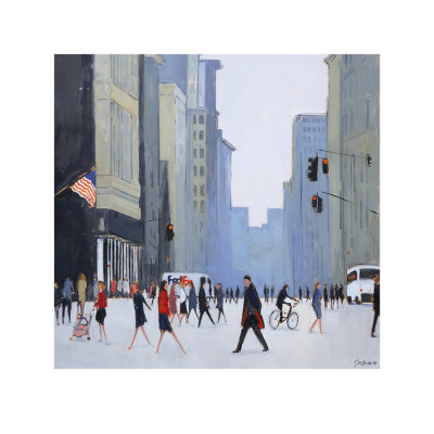 5Th Avenue, New York by Jon Barker Pricing Limited Edition Print image