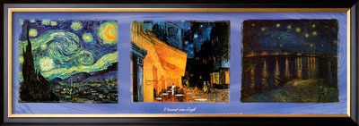 Van Gogh's Visions (Triptych) by Vincent Van Gogh Pricing Limited Edition Print image
