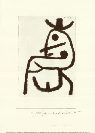 Narrisch Umschauend, 1940 by Paul Klee Pricing Limited Edition Print image