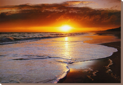 Sunset On The Seashore by Michael Busselle Pricing Limited Edition Print image