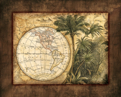 Global Neutral Map I by Tina Chaden Pricing Limited Edition Print image