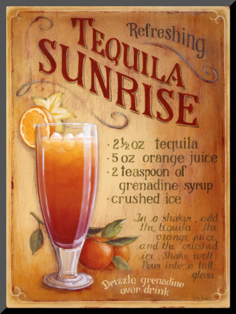 Tequila Sunrise by Lisa Audit Pricing Limited Edition Print image
