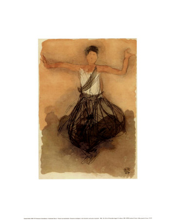 Cambodian Dancer by Auguste Rodin Pricing Limited Edition Print image