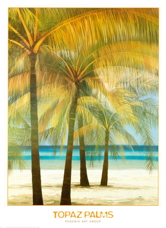 Topaz Palms by Robert Holman Pricing Limited Edition Print image