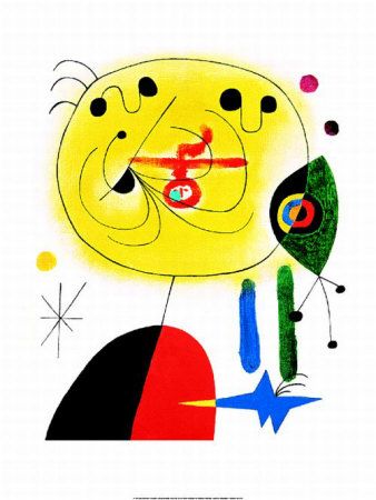 And Fix The Hairs Of The Star by Joan Miro Pricing Limited Edition Print image