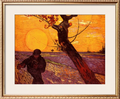 The Sower, C.1888 by Vincent Van Gogh Pricing Limited Edition Print image