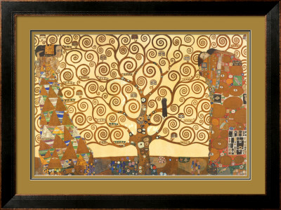 The Tree Of Life, Stoclet Frieze, C.1909 by Gustav Klimt Pricing Limited Edition Print image