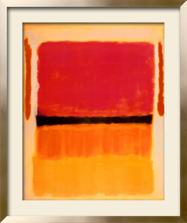 Untitled (Violet, Black, Orange, Yellow On White And Red), 1949 by Mark Rothko Pricing Limited Edition Print image