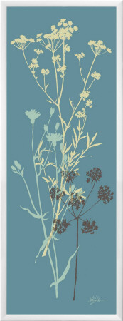 Teal Meadow Flower by Alan Johnstone Pricing Limited Edition Print image