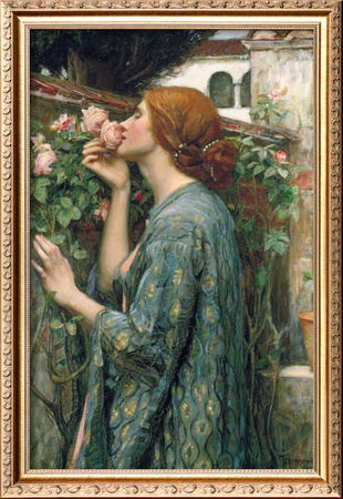 The Soul Of The Rose, 1908 by John William Waterhouse Pricing Limited Edition Print image