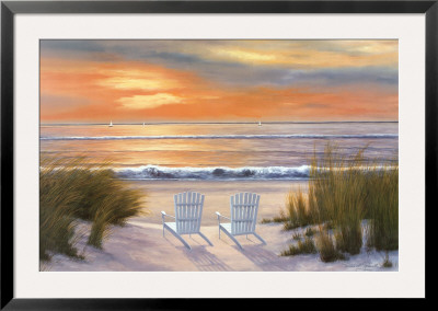 Paradise Sunset by Diane Romanello Pricing Limited Edition Print image