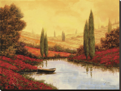 Silenzio Tra I Cipressi by Guido Borelli Pricing Limited Edition Print image