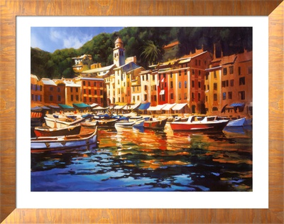 Portofino Colors by Michael O'toole Pricing Limited Edition Print image