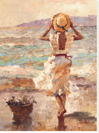 Seaside Summer I by Vitali Bondarenko Pricing Limited Edition Print image