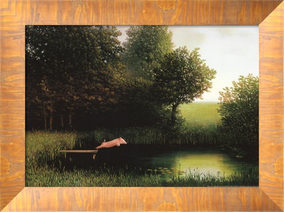 Kohler's Pig by Michael Sowa Pricing Limited Edition Print image