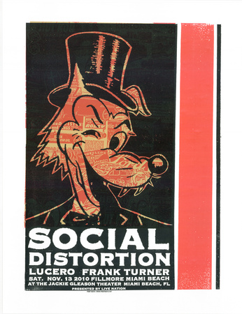 Social Distortion: Wolf by Print Mafia Pricing Limited Edition Print image