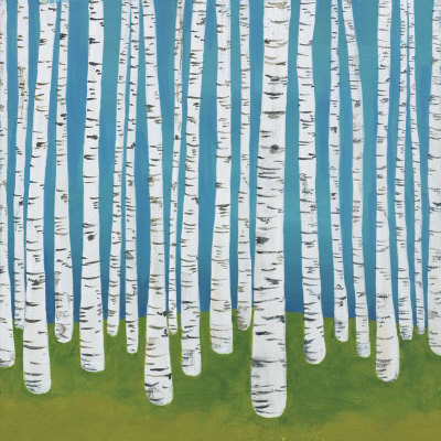 Birch Grove by Lisa Congdon Pricing Limited Edition Print image