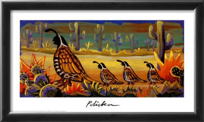 Quail Trail by Polivka Pricing Limited Edition Print image