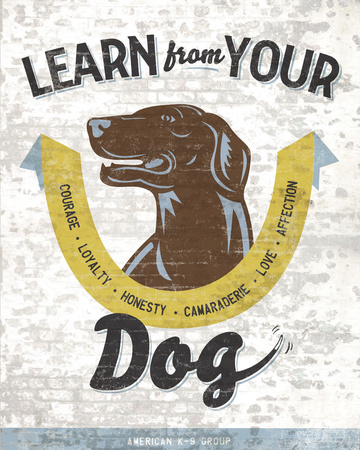 Learn From Your Dog by Luke Stockdale Pricing Limited Edition Print image