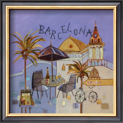 Barcelona by Katherine & Elizabeth Pope Pricing Limited Edition Print image