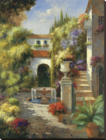 Fontana Di Cortile by Harvey Pricing Limited Edition Print image