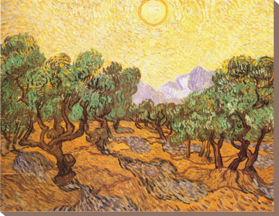 Olive Trees, C.1889 by Vincent Van Gogh Pricing Limited Edition Print image