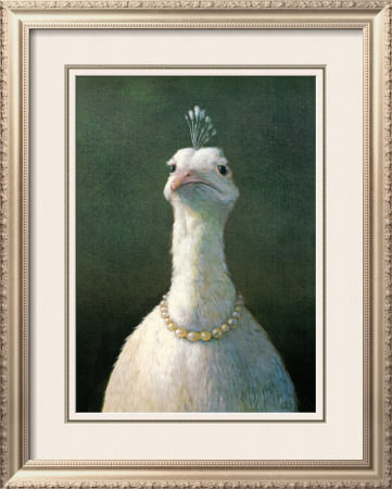 Fowl With Pearls by Michael Sowa Pricing Limited Edition Print image