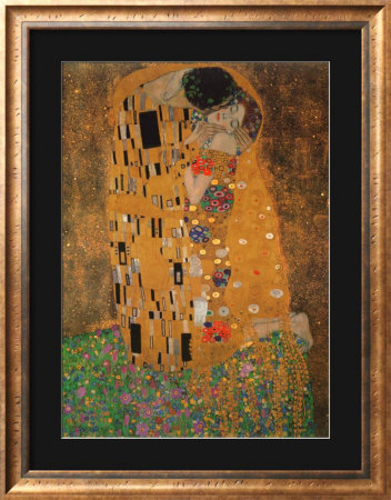 The Kiss, C.1907 by Gustav Klimt Pricing Limited Edition Print image
