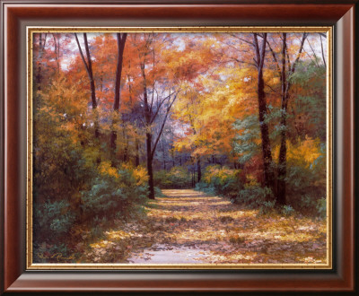 Autumn Road by Diane Romanello Pricing Limited Edition Print image